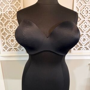 Cacique Black Strapless Bra